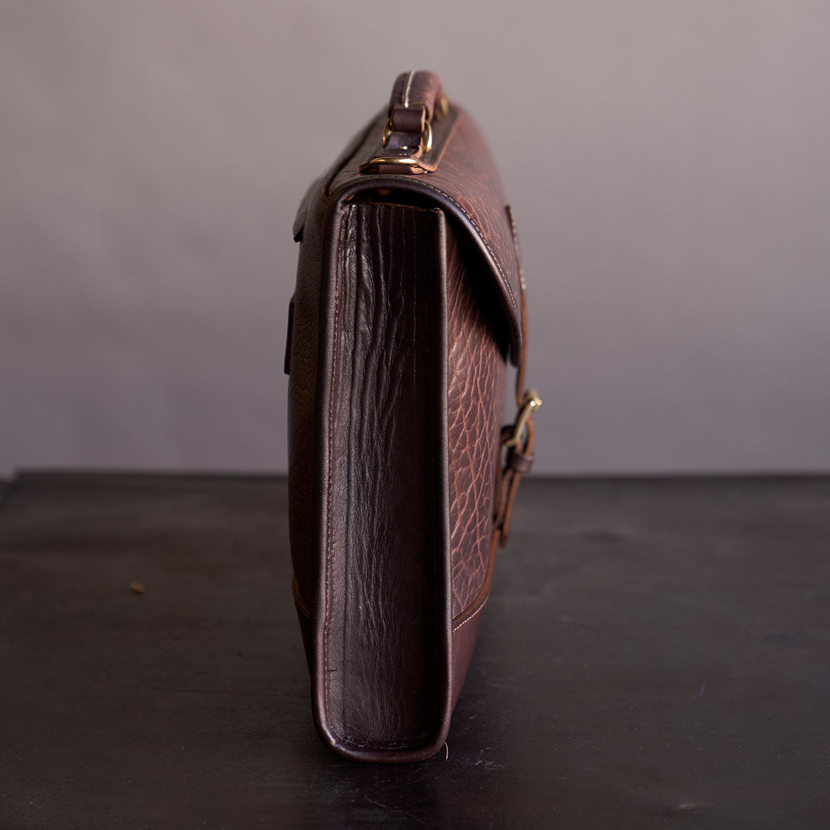No.970 CO Executive Briefcase | Bison Brown