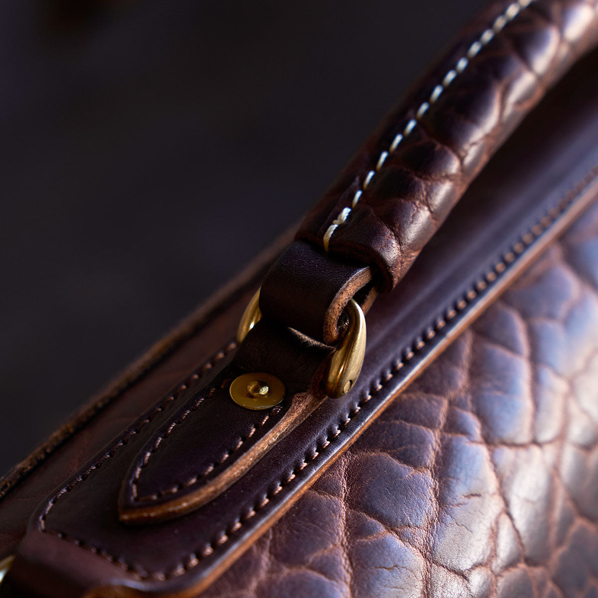 No.970 CO Executive Briefcase | Bison Brown