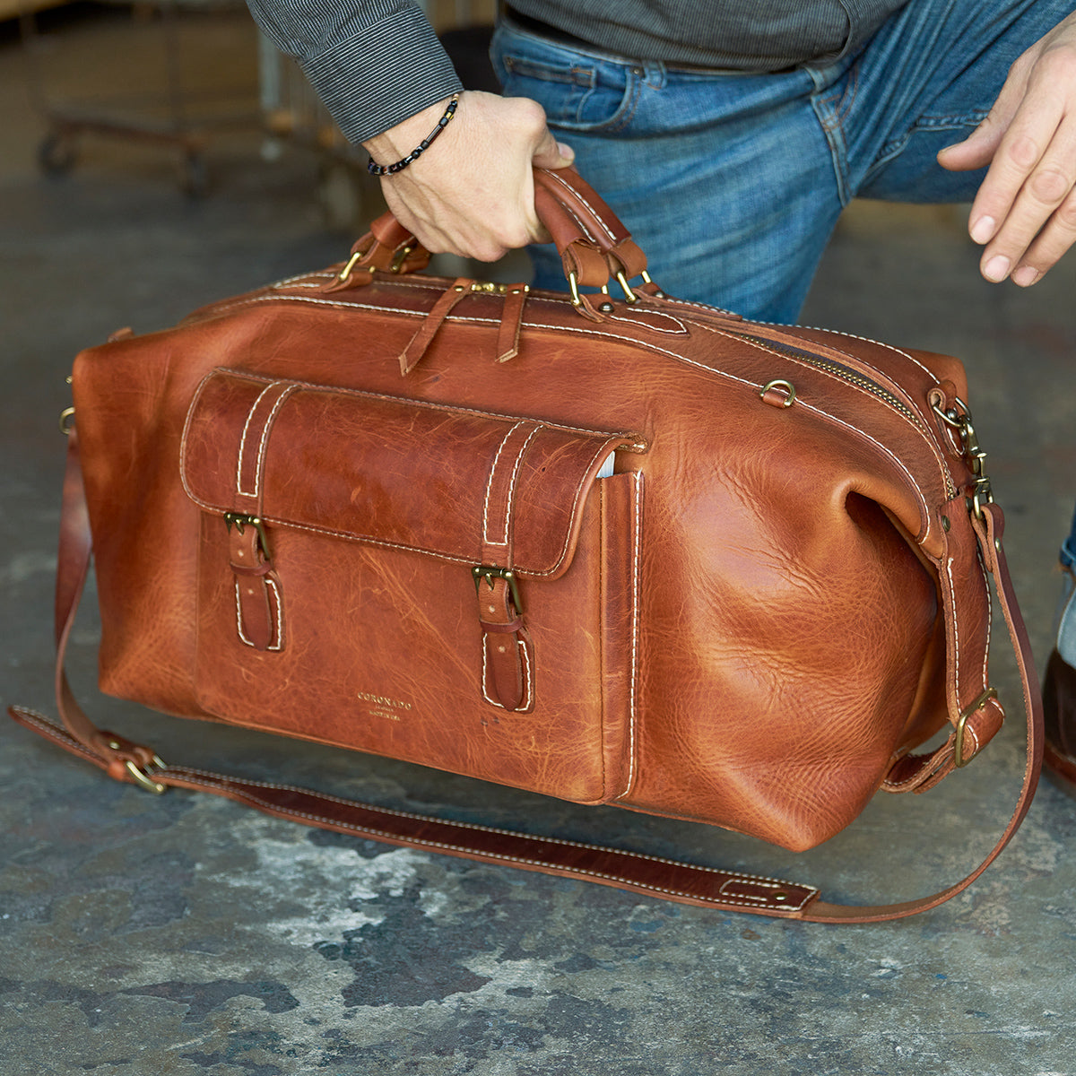 No.207 CEO Duffel | Americana Natural