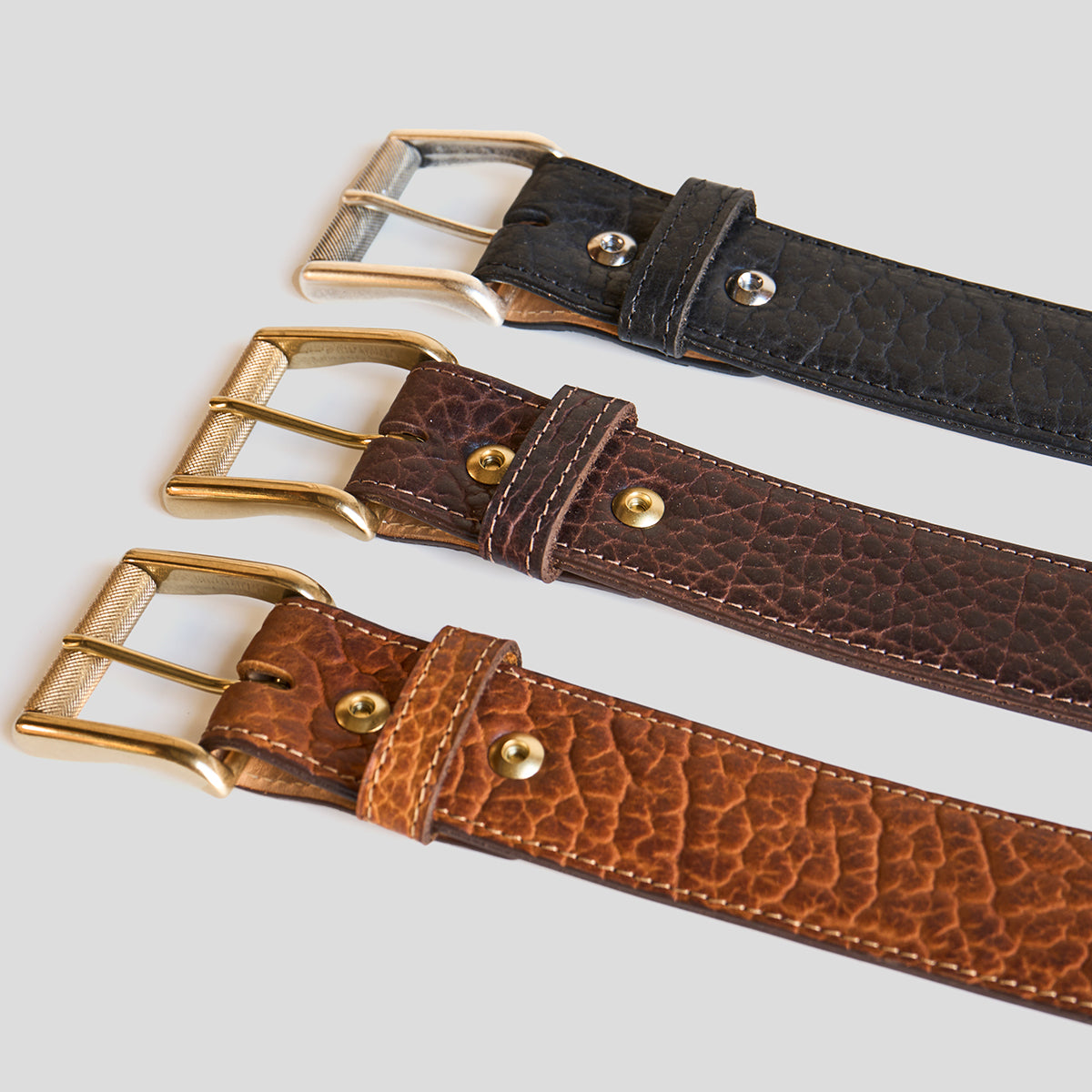 Sedona Bison Belt #100 | Black