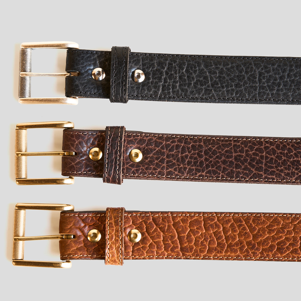 Sedona Bison Belt #100 | Black