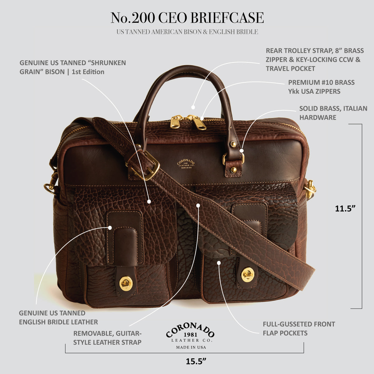 No. 200 CEO | Bison Brown