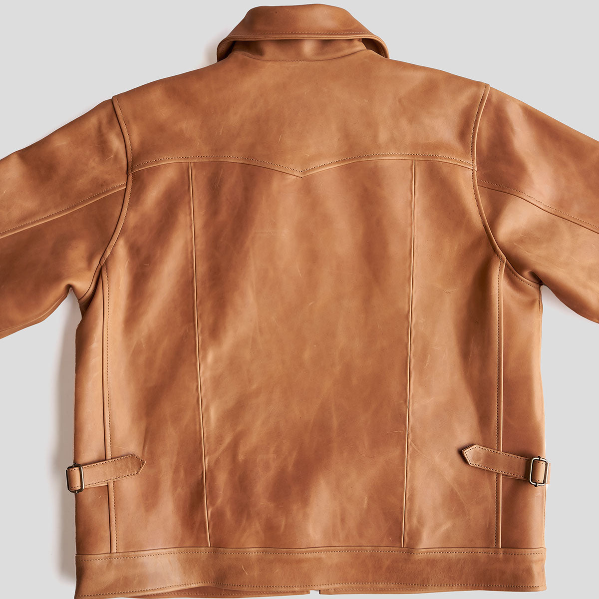 No.320 Garrison Jacket | Vintage Horsehide Tan