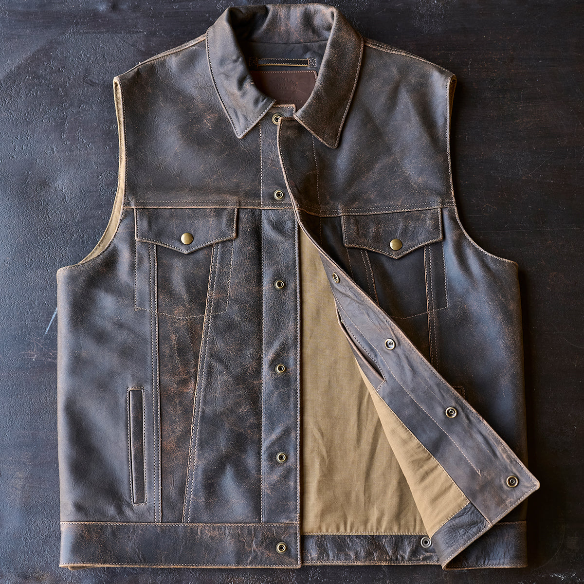 The Teacore Bison Rider Vest No.490 | Limited Edition x10