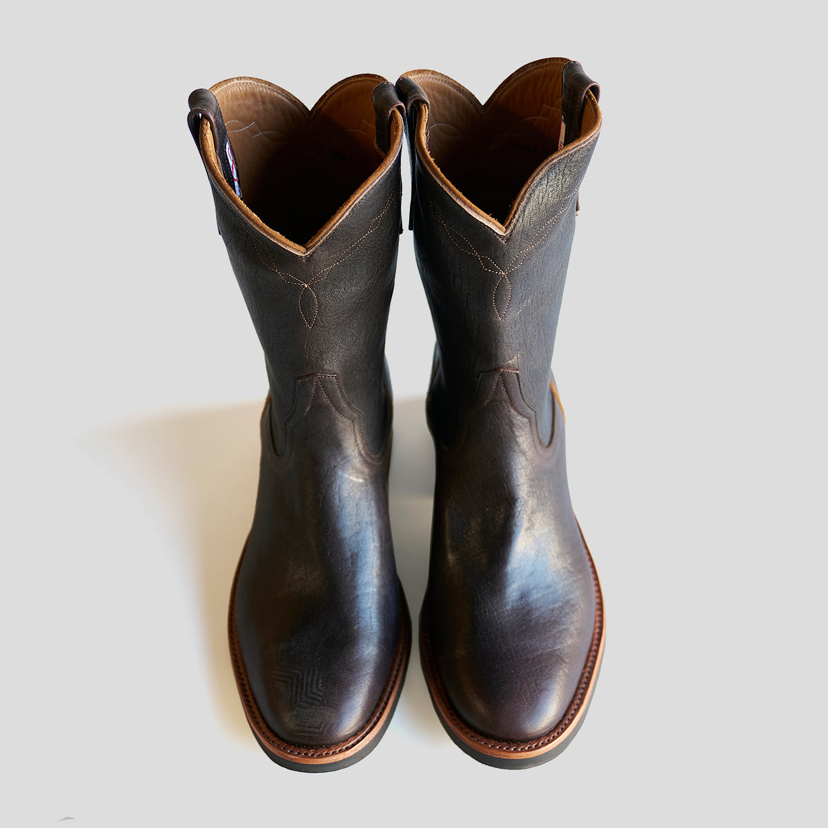 No.10 Horsehide Roper | Horween® Aspen Brown