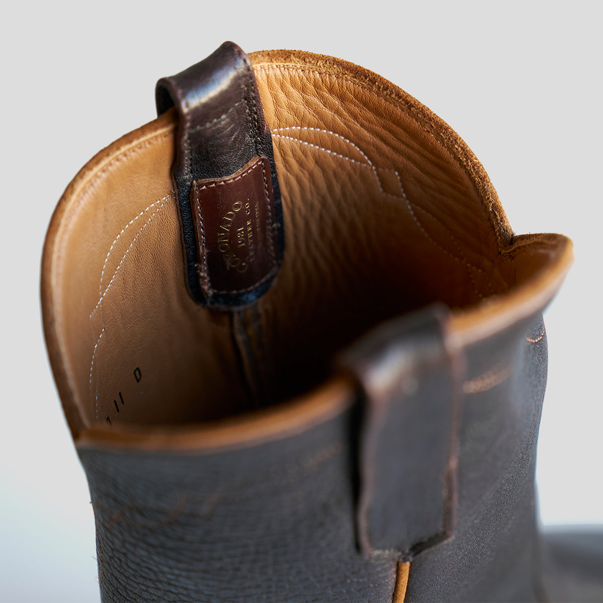 No.10 Horsehide Roper | Horween® Aspen Brown