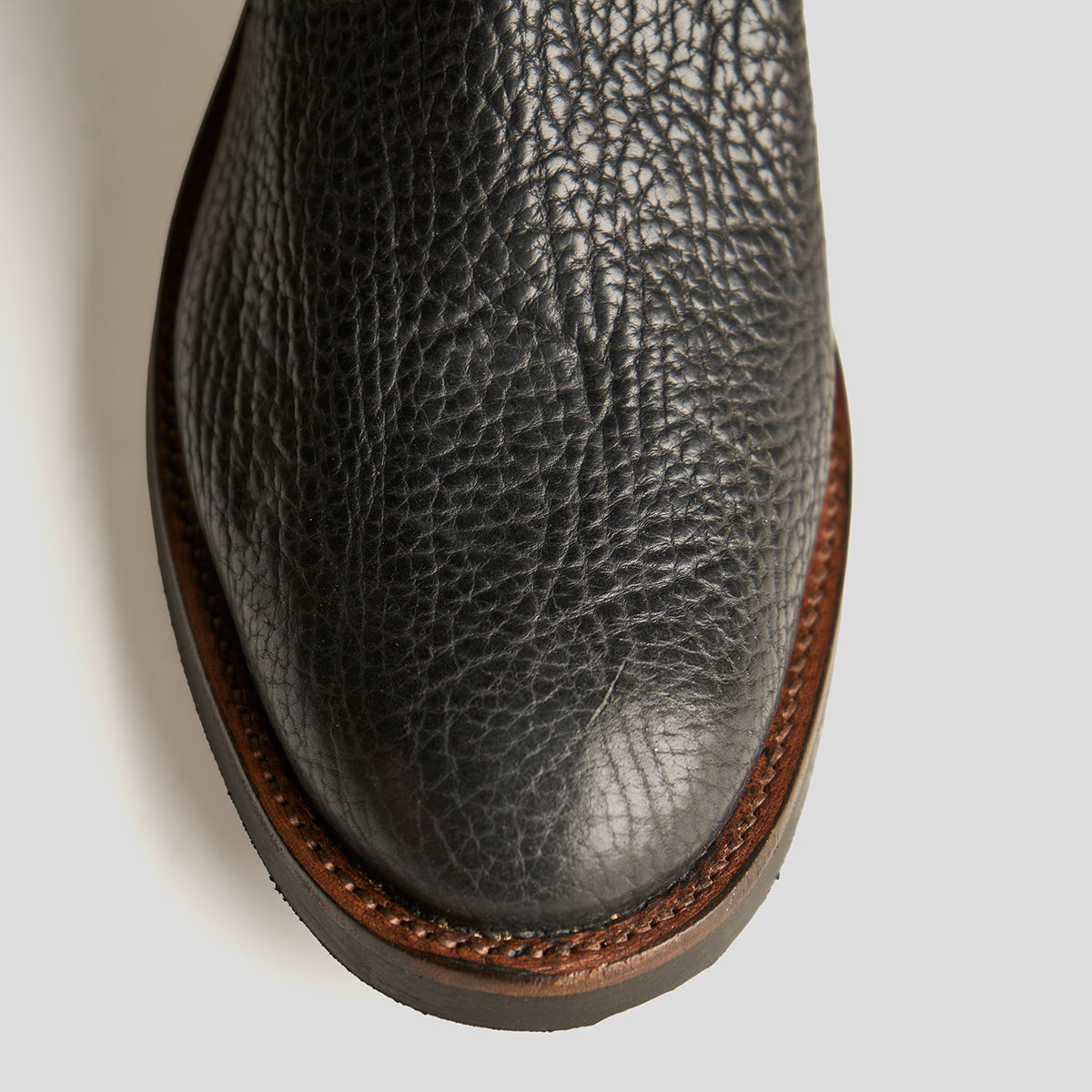 Roper Boot No.10 | Horween® Black Bison (PRE-ORDER)