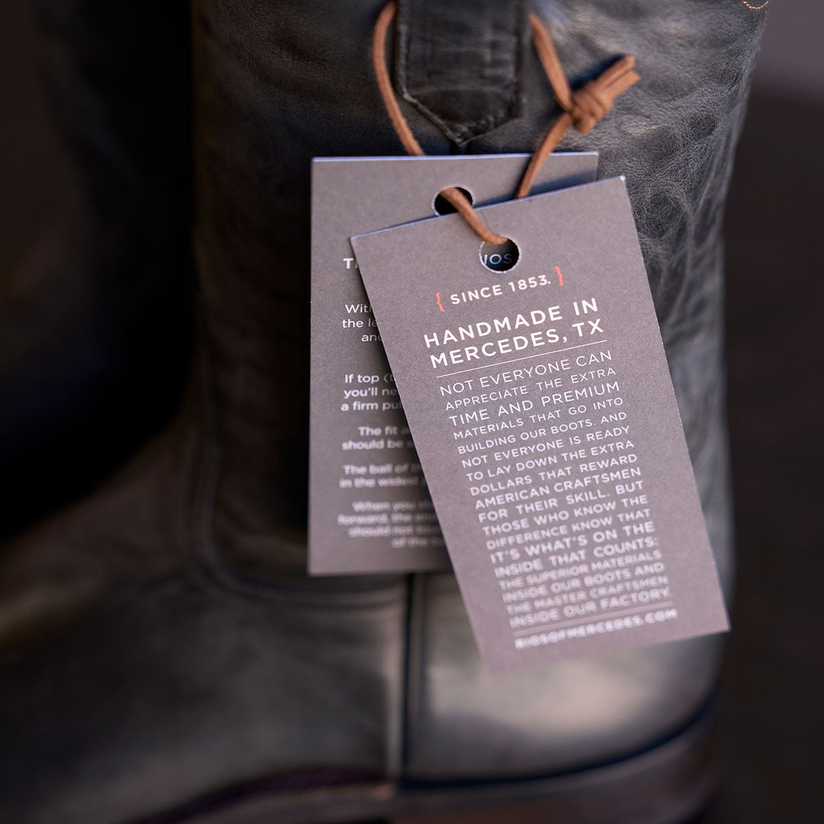 No.10 Roper | Horween® Horsehide Vintage Charcoal LE x 15 Pairs