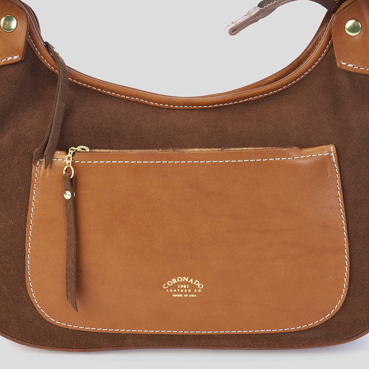 Jackie Hobo No.2 | Suede Brown x10