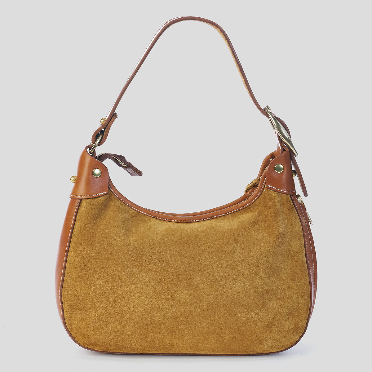Jackie Hobo No.2 | Suede Natural x15