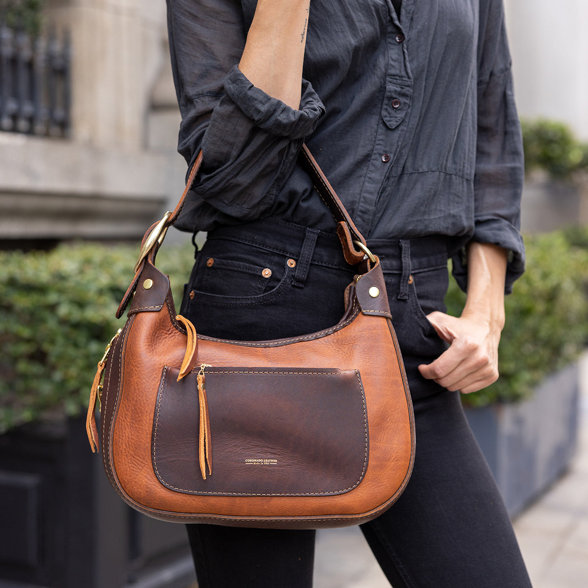 Jackie Hobo No.2 | Suede Saddle x10