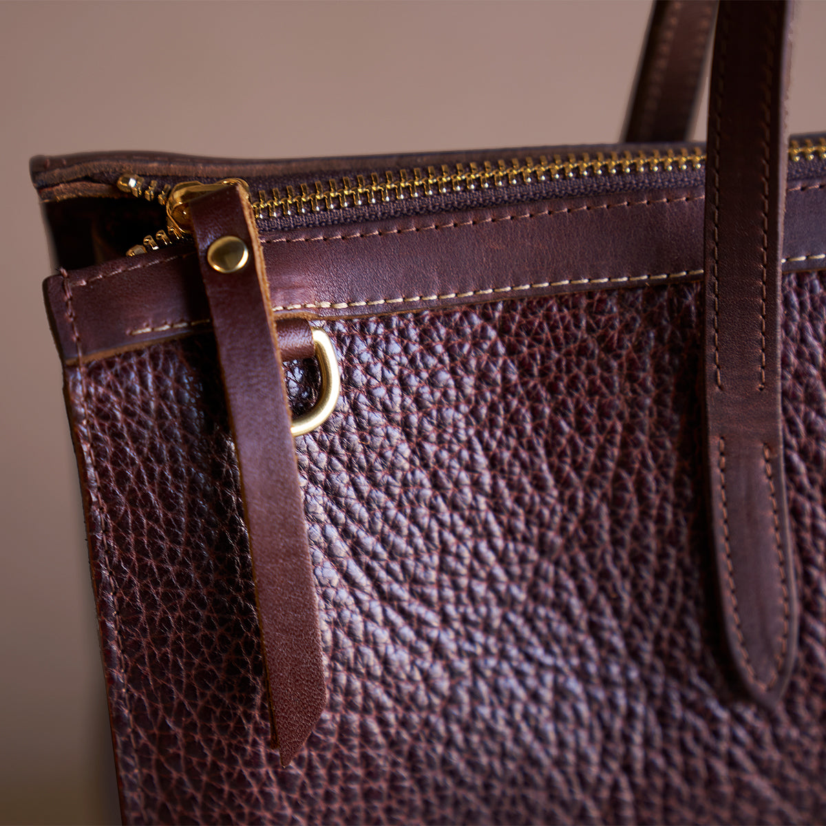 Adella Satchel No.600 | Horween® Bison Brown