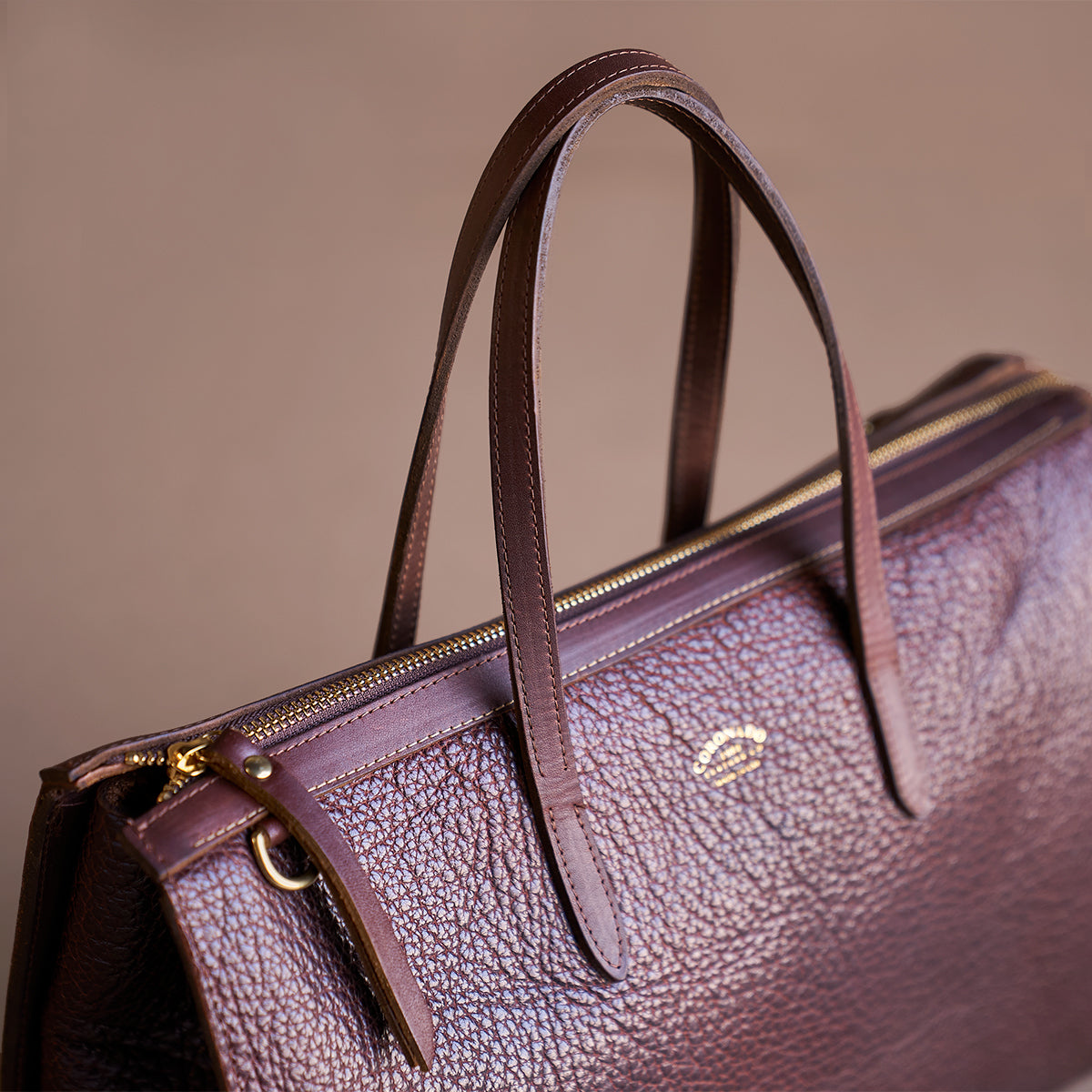 Adella Satchel No.600 | Horween® Bison Brown