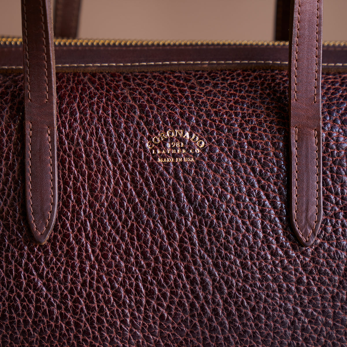 Adella Satchel No.600 | Horween® Bison Brown