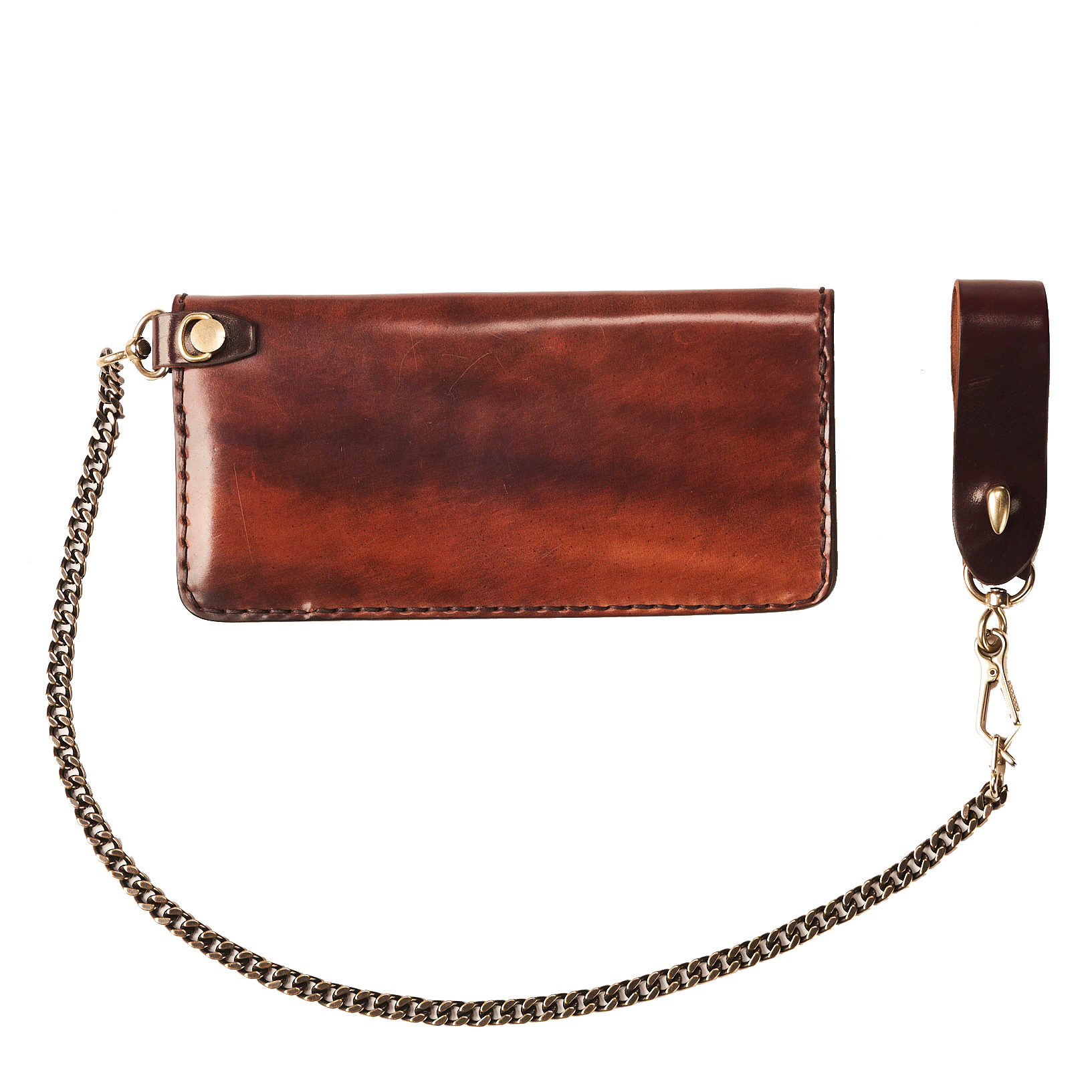 No.830 Horween® Shell Chain Wallet No.9