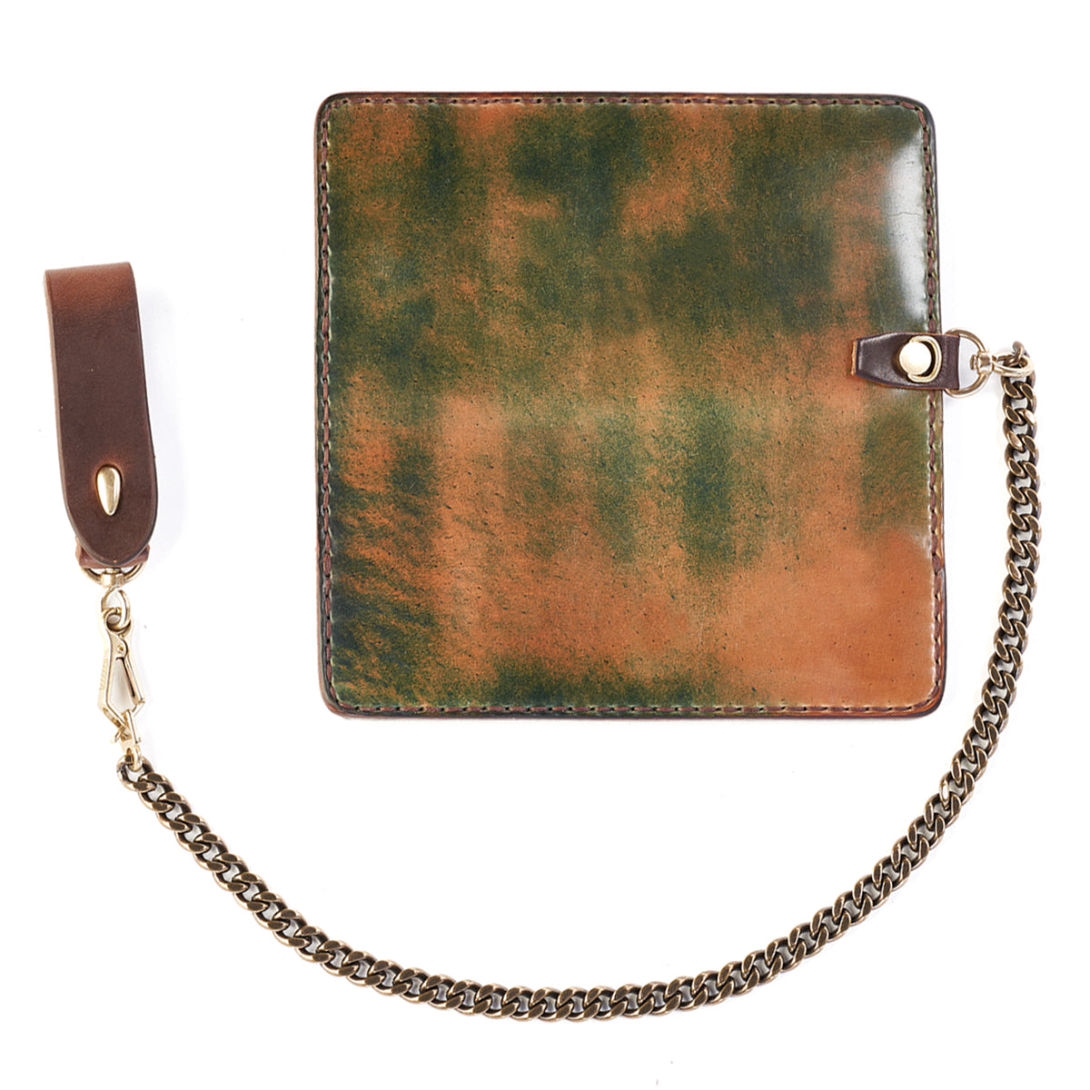 No.830 Horween® Shell Chain Wallet No.9