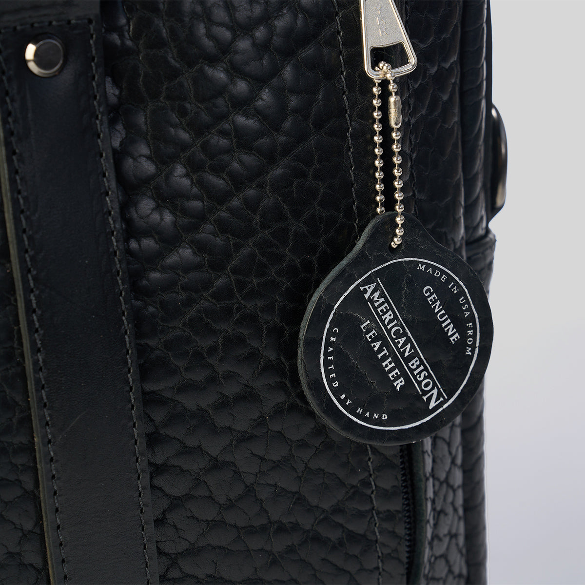 No.551 Bison Slim Briefcase | Black