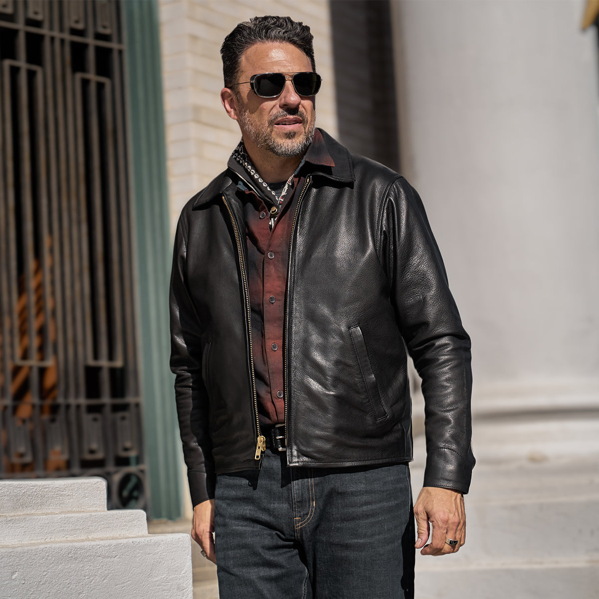 Classic Americana Bomber No.102 | Black