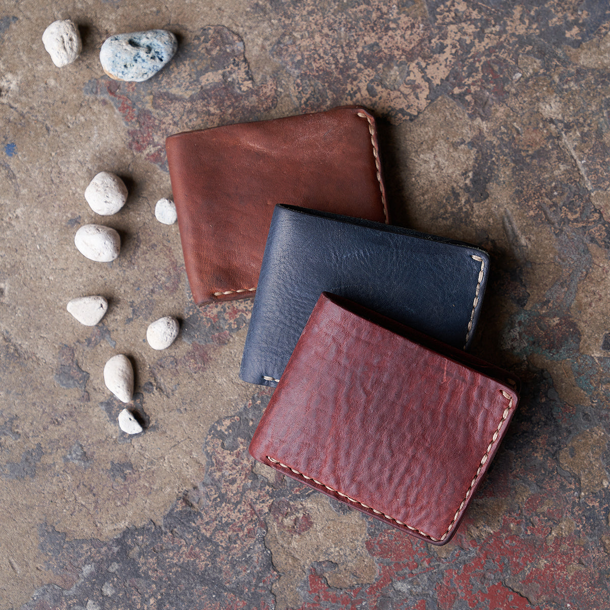No.623 Stone-Washed Wallet | Horween® Natural