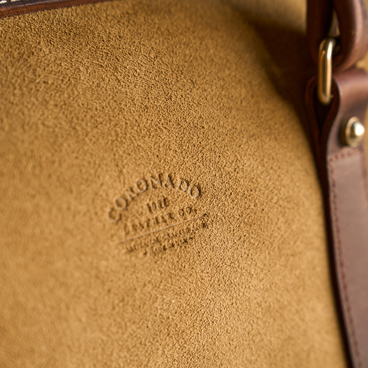 No.007 Duffel Travel Set | Coyote Suede & Latigo