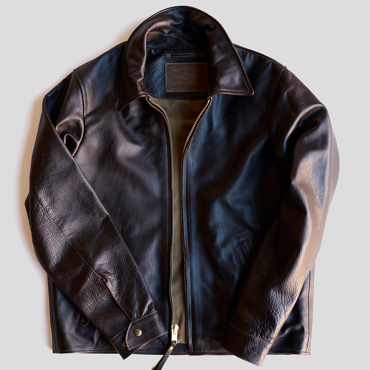 No.115 Classic Bomber | Horween® Horsehide Brown