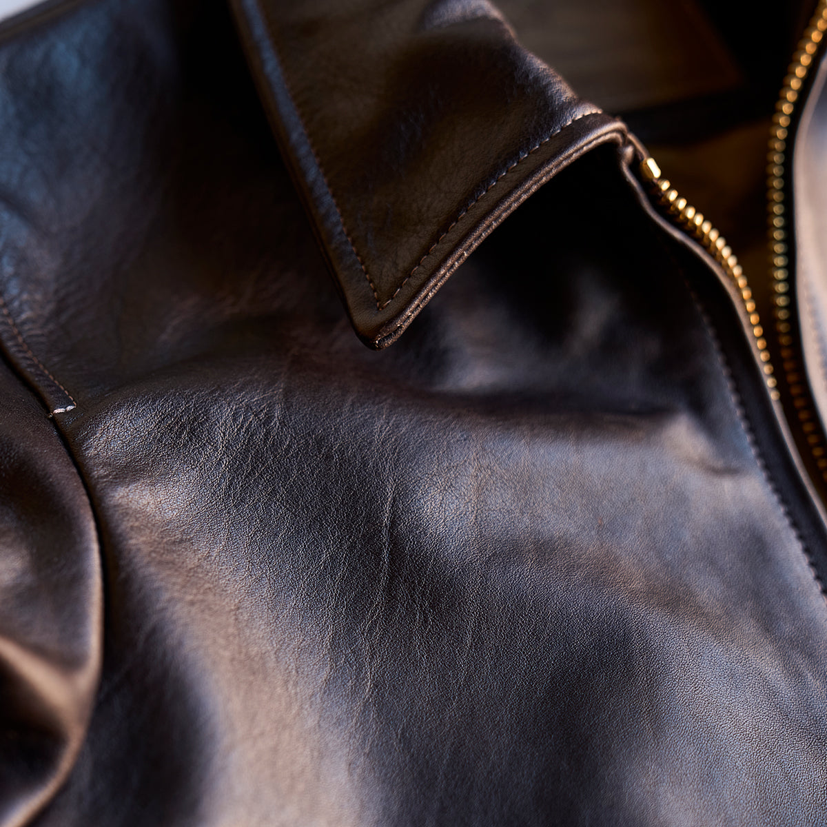 No.115 Classic Bomber | Horween® Horsehide Brown