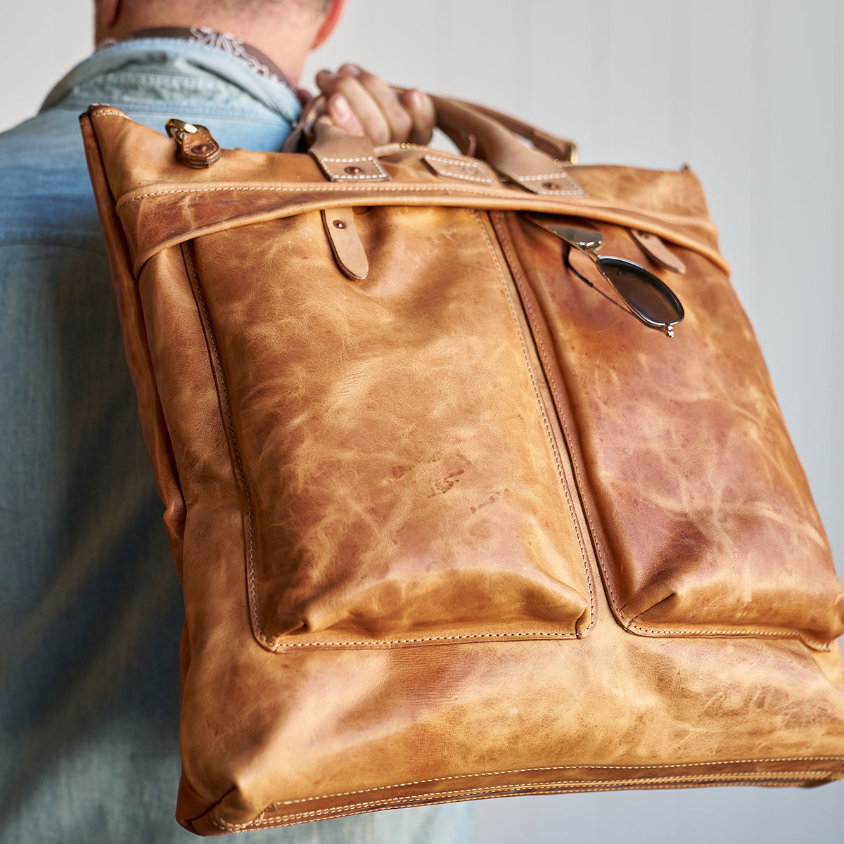 No.160 Primo Tote | Horween® Horsehide Natural LE