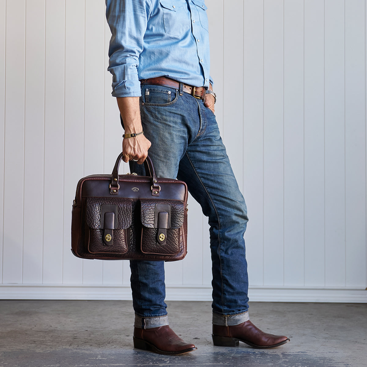 No.20 Classic J-Boot | Horween® Horsehide Brown