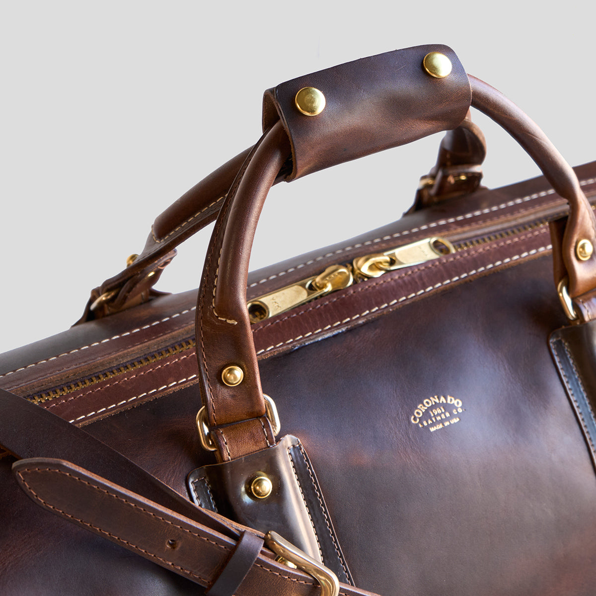 No.205 Duffel | Horween® Brown & Shell LE x10