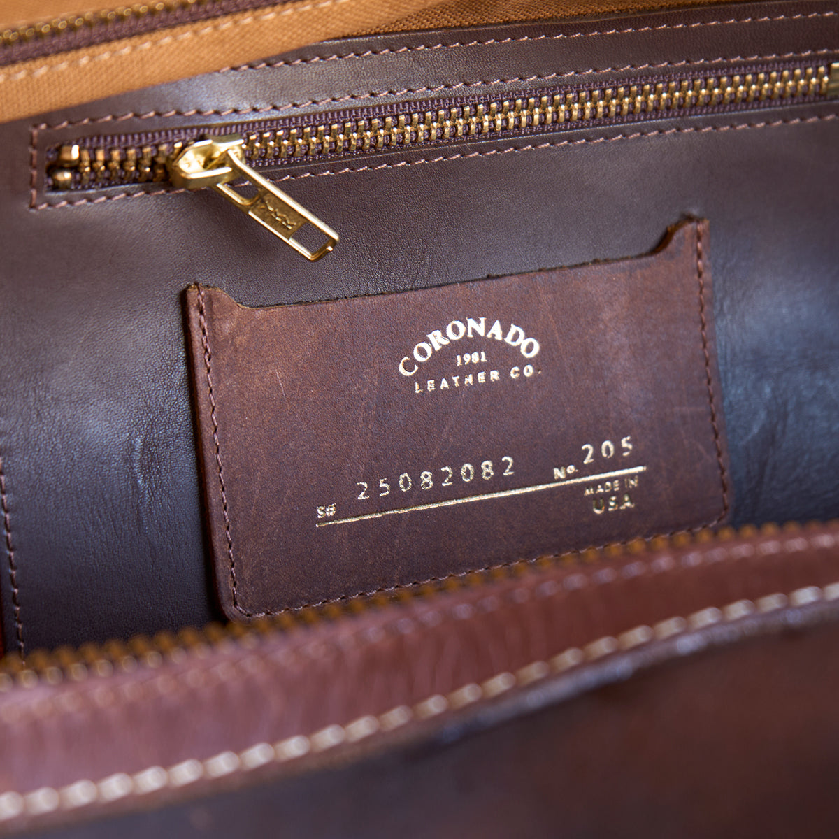 No.205 Duffel | Horween® Brown & Shell LE x10