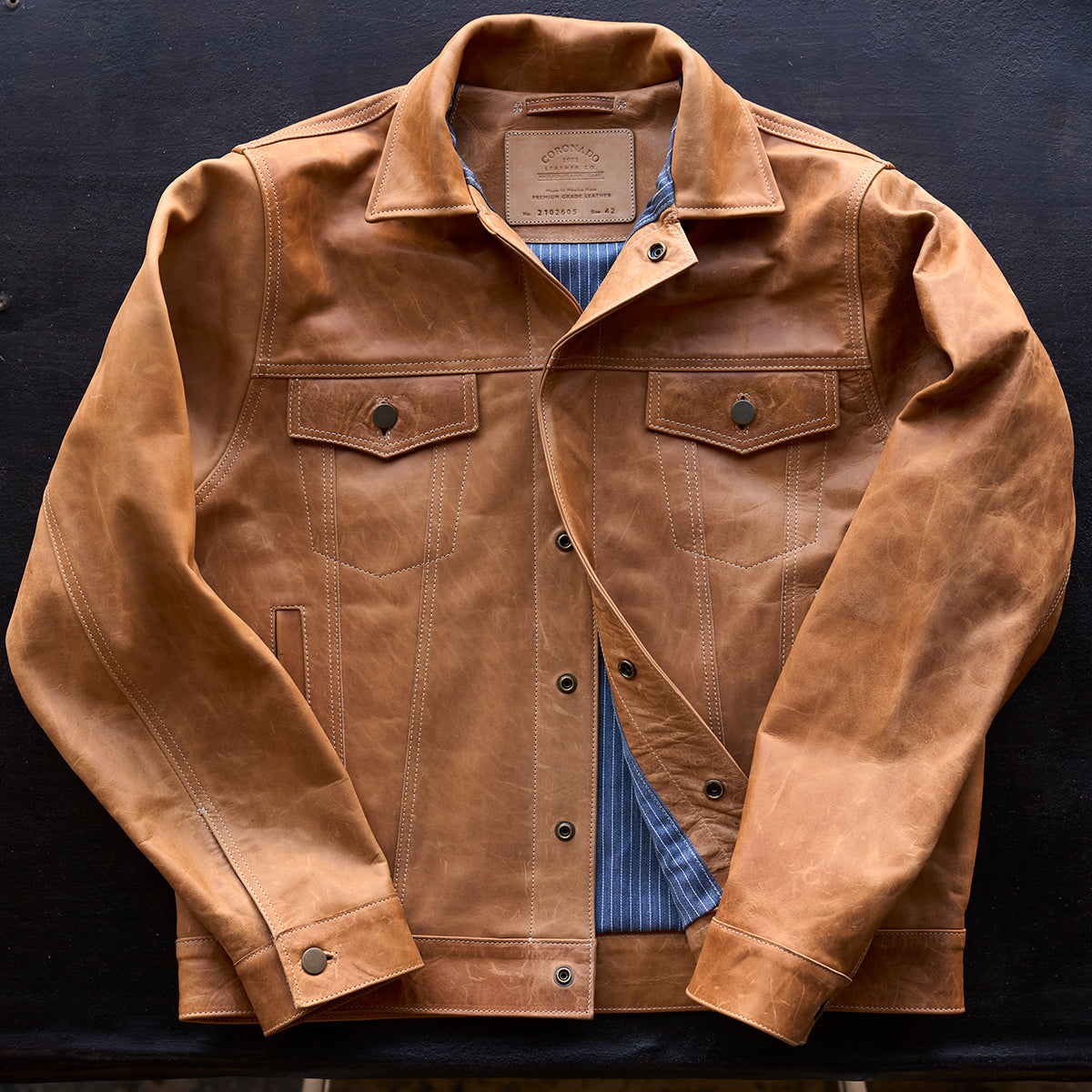 No.210 Dean | Horween® DHF Natural Horsehide LE