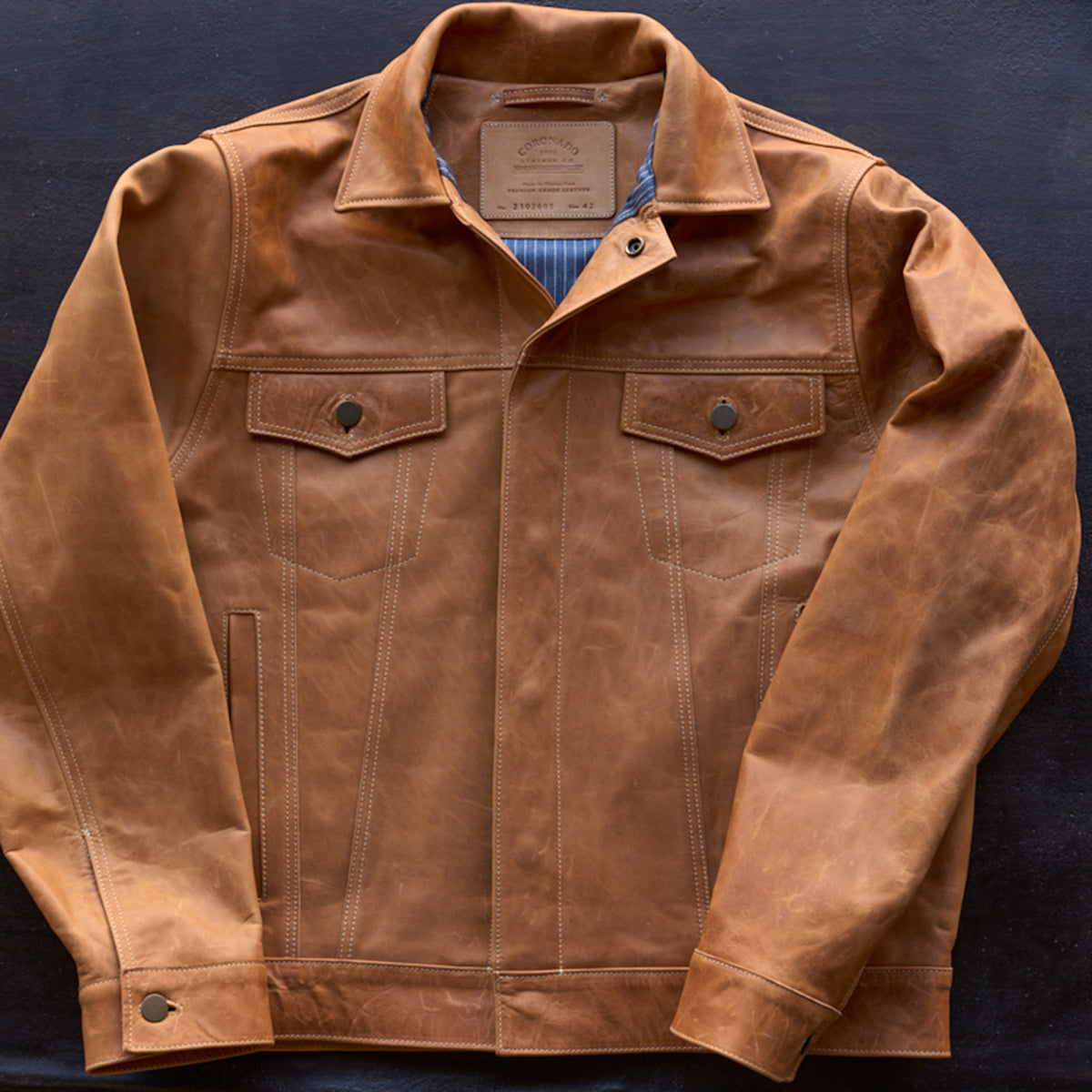 No.210 Dean | Horween® DHF Natural Horsehide LE