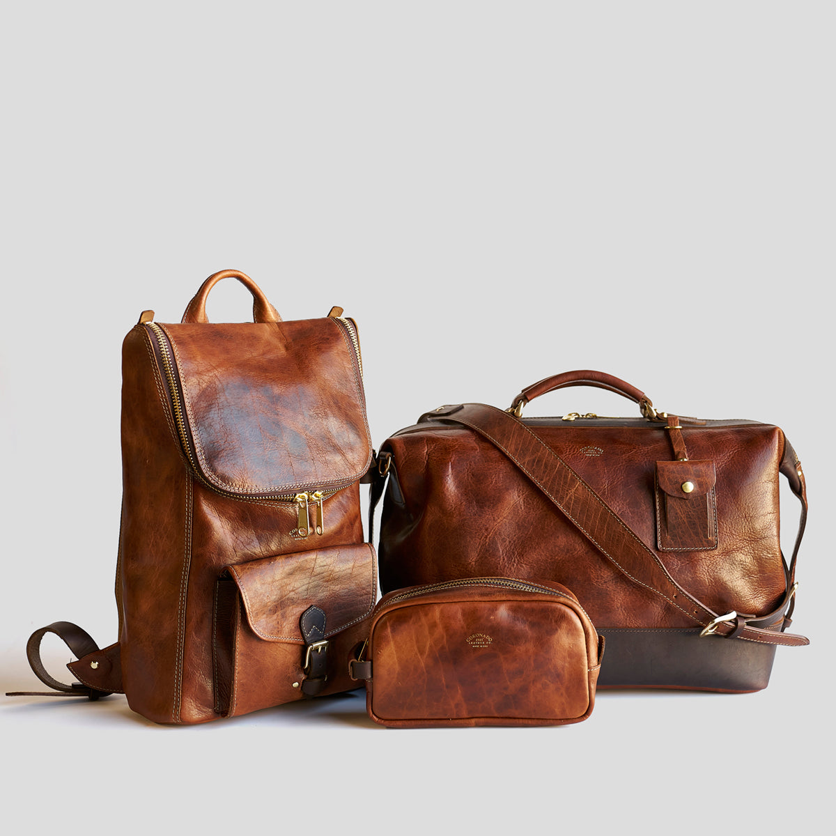 No. 300 Field Bison Duffel | Antique Brown