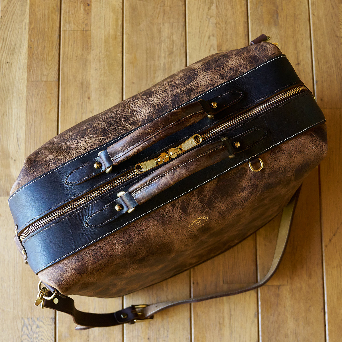 No. 300 Field Bison Duffel | Antique Brown