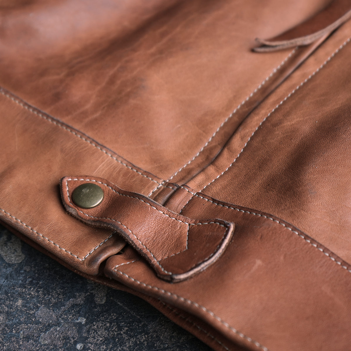 No.69 Union Jacket | Stone-Washed Horween® DHF Horsehide