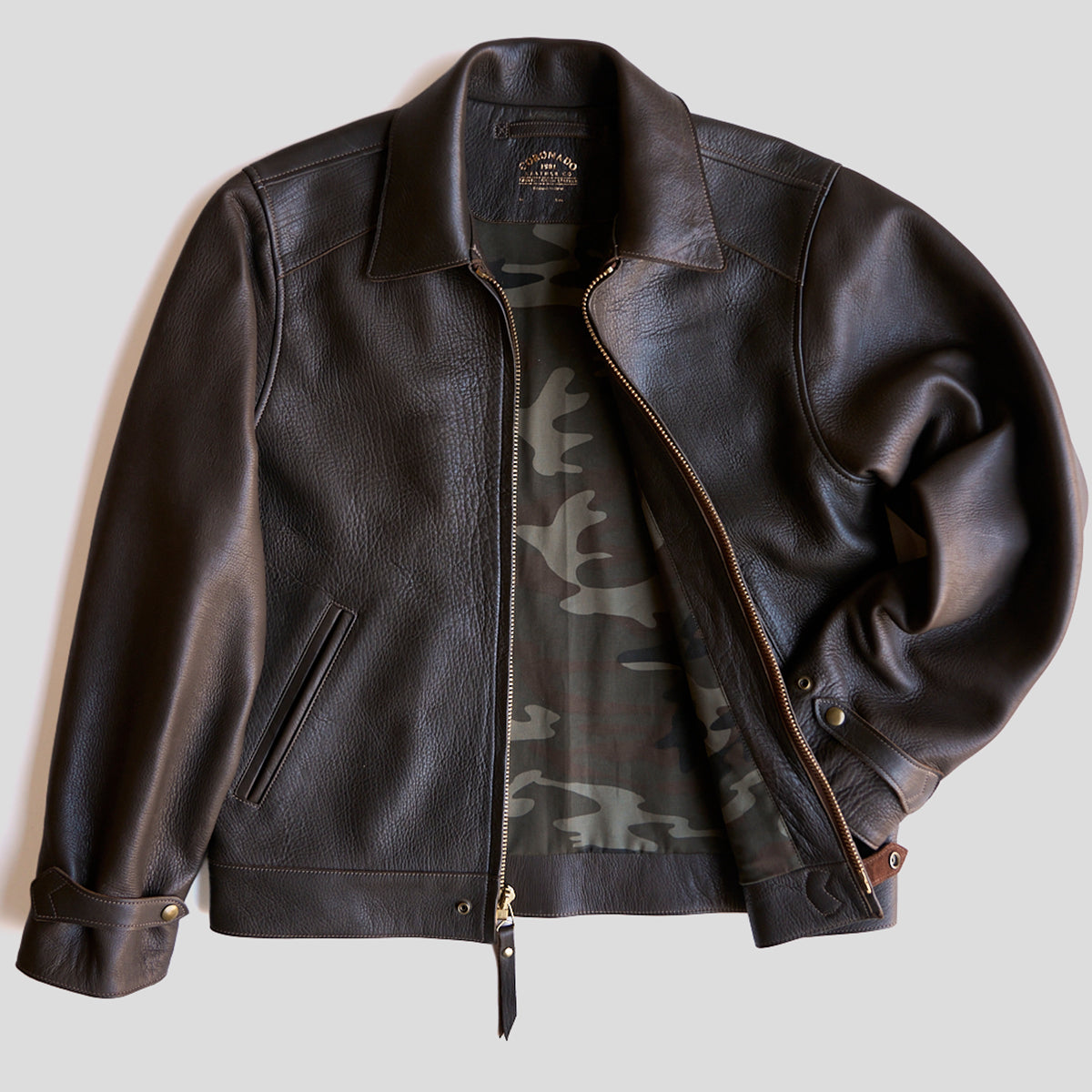 No.69 Union Jacket | Horween® Deerskin x8
