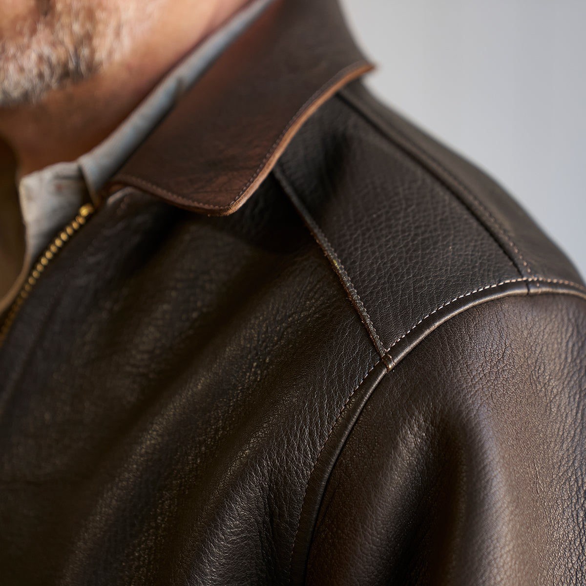 No.69 Union Jacket | Horween® Deerskin x8
