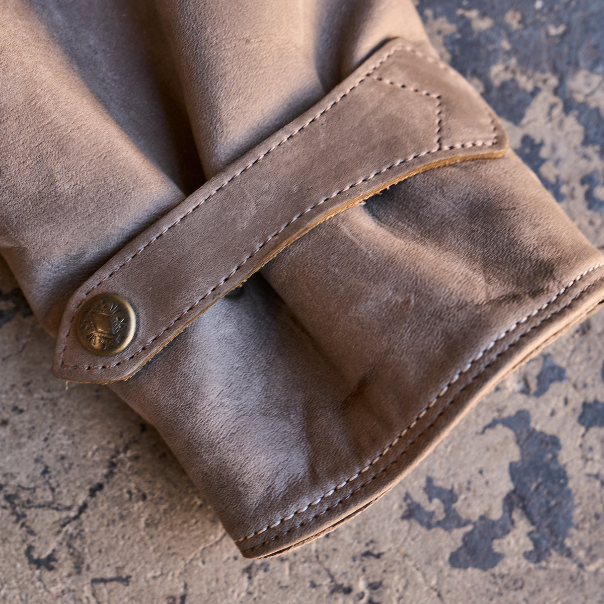 No.69 Union Jacket | Olive-Tanned Horsehide (Coyote)