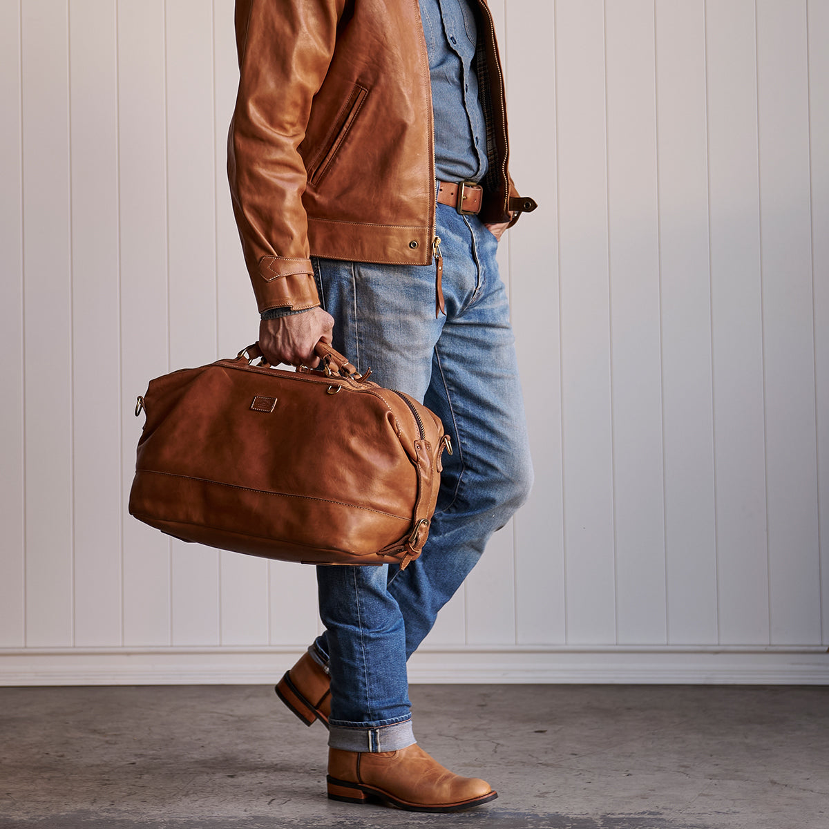 No.10 Horsehide Roper | Horween® Derby Natural