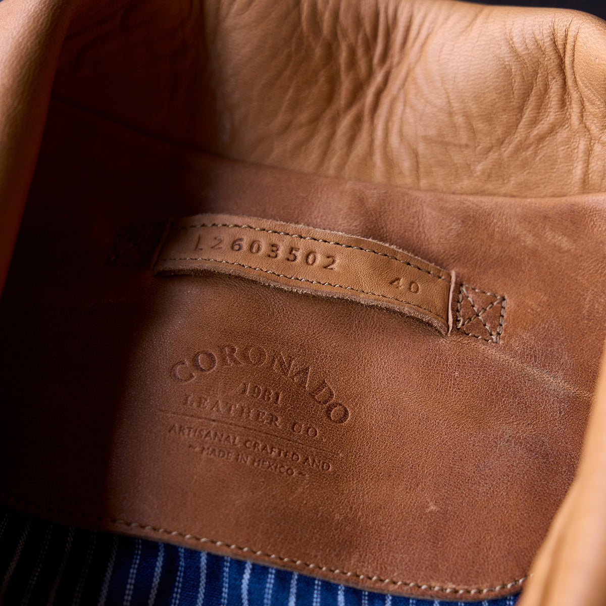 No.69 Union Jacket | Stone-Washed Horween® DHF Horsehide