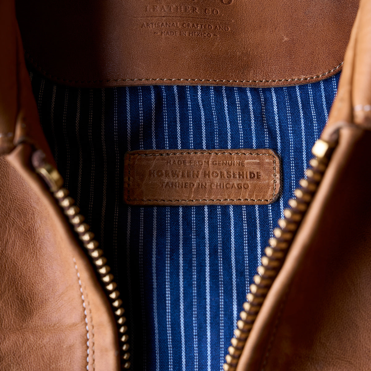 No.69 Union Jacket | Stone-Washed Horween® DHF Horsehide