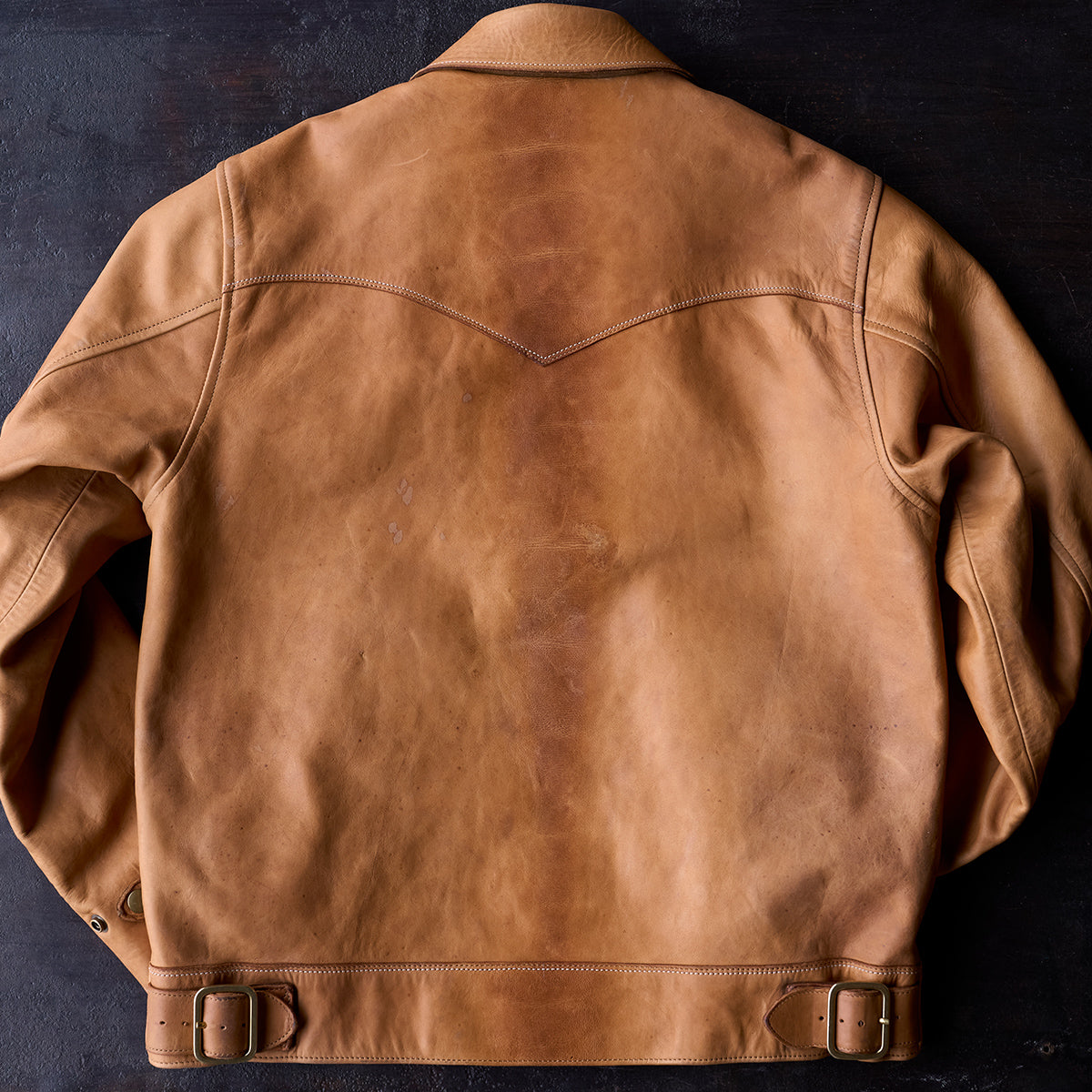 No.69 Union Jacket | Stone-Washed Horween® DHF Horsehide