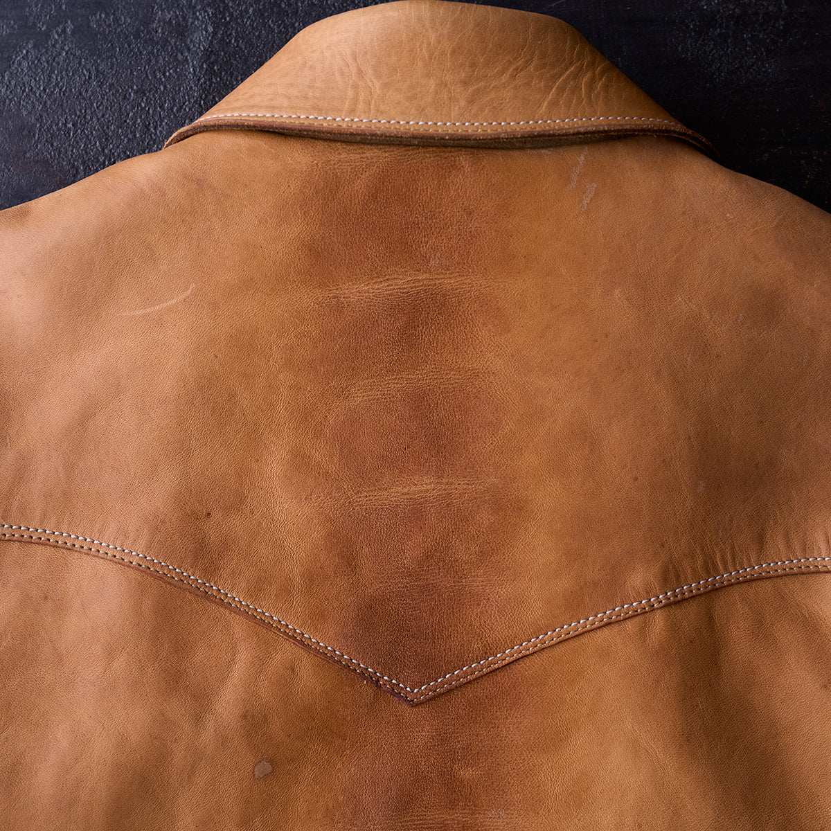 No.69 Union Jacket | Stone-Washed Horween® DHF Horsehide