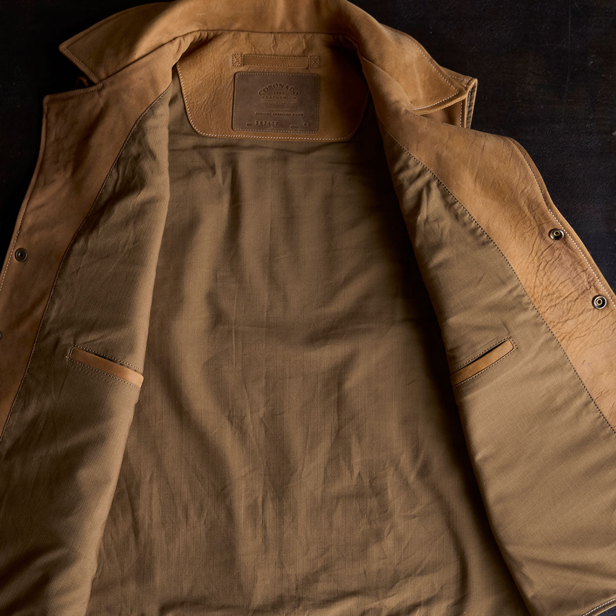 No.39 Nubuck Bison Ranchers Vest | NEW
