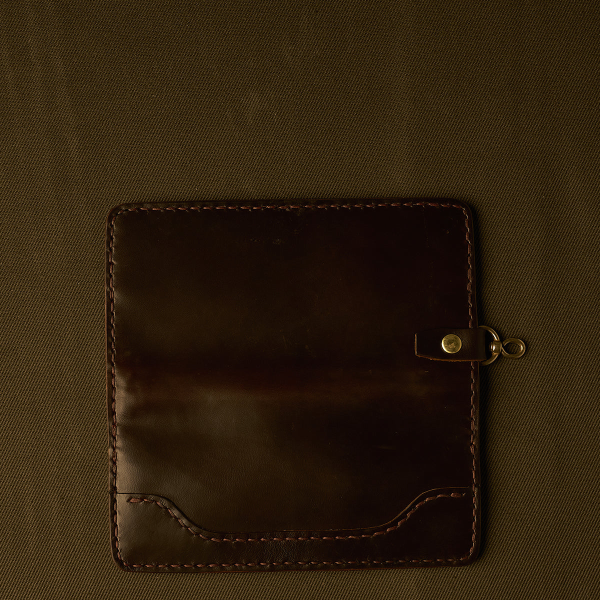 No.830 Garrison Horsehide Long Wallet | Brown