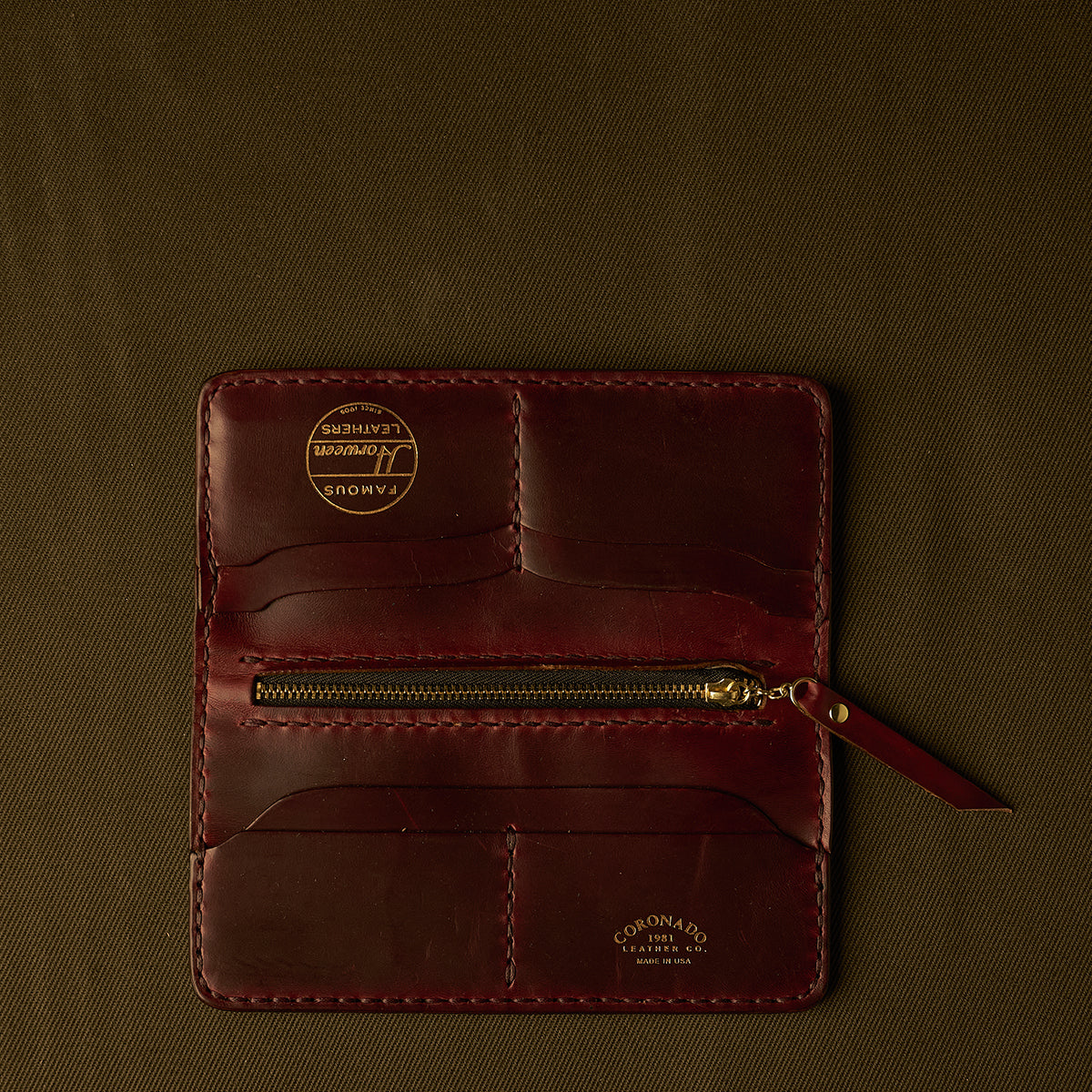 No.830 Garrison Horsehide Long Wallet | #8