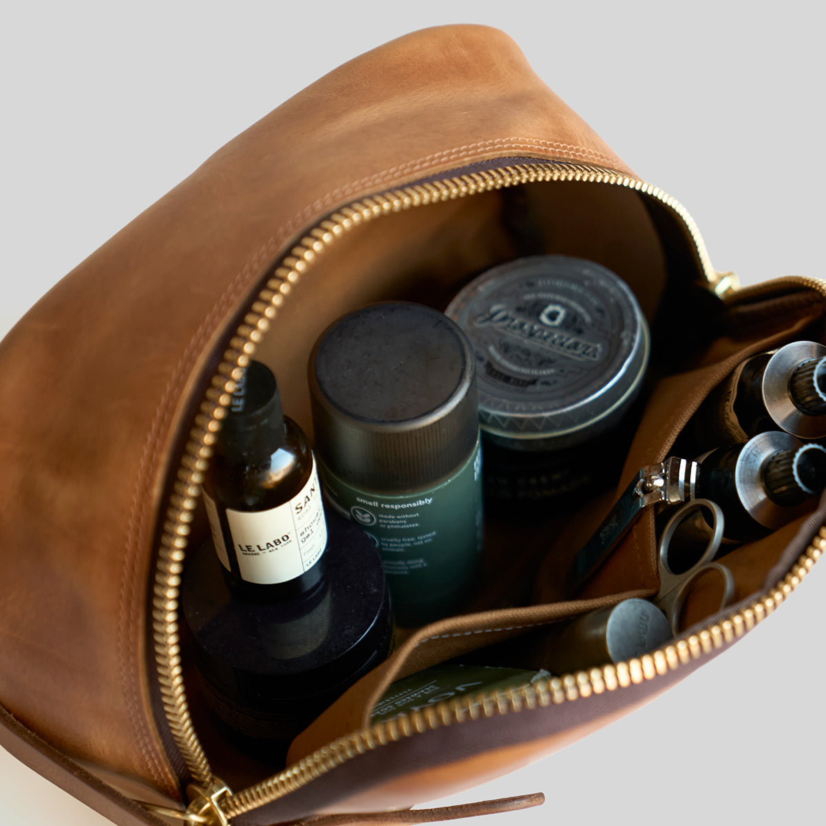 No.007 Duffel Travel Set | Coyote Suede & Latigo
