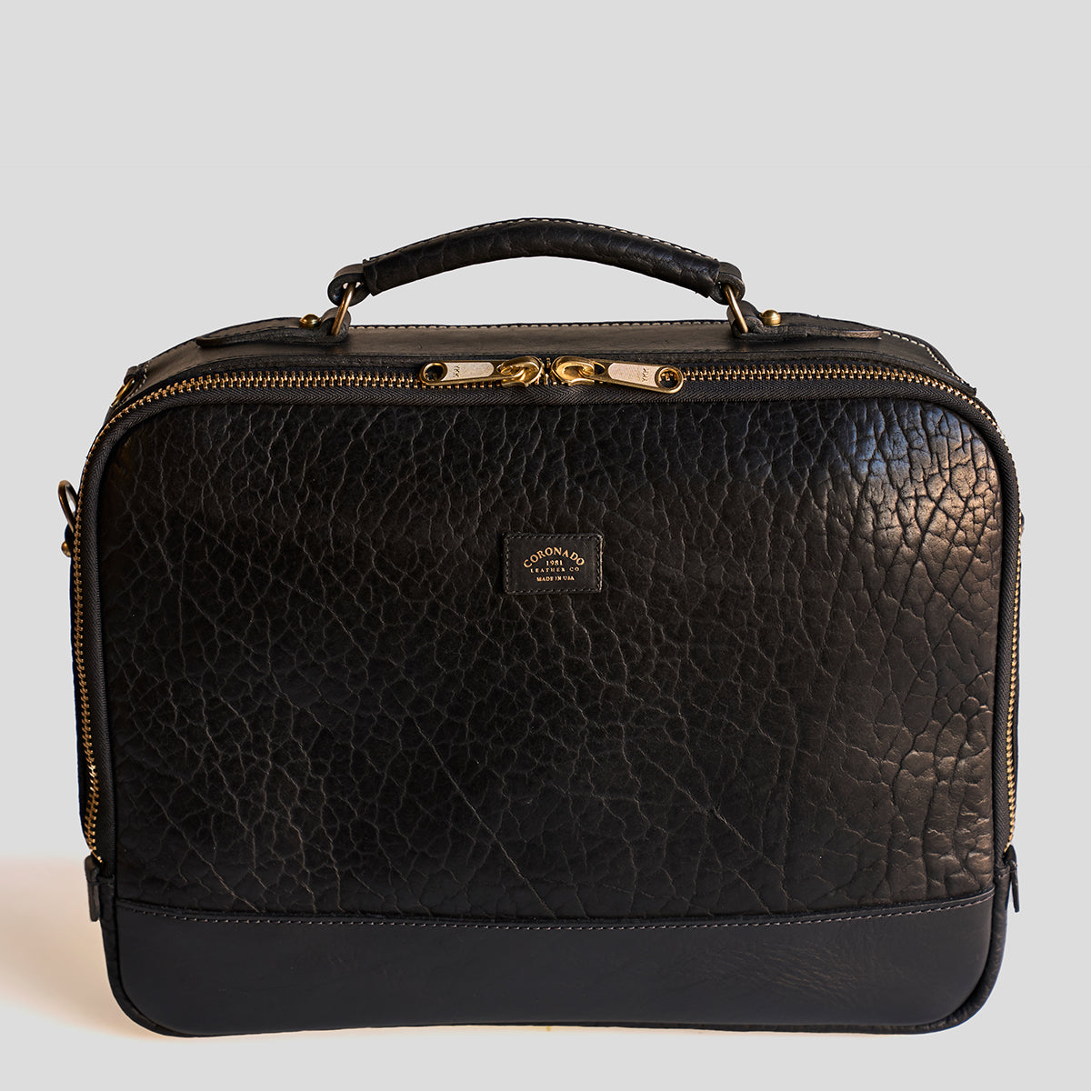 No.540 Attaché Case | LE Bison Black