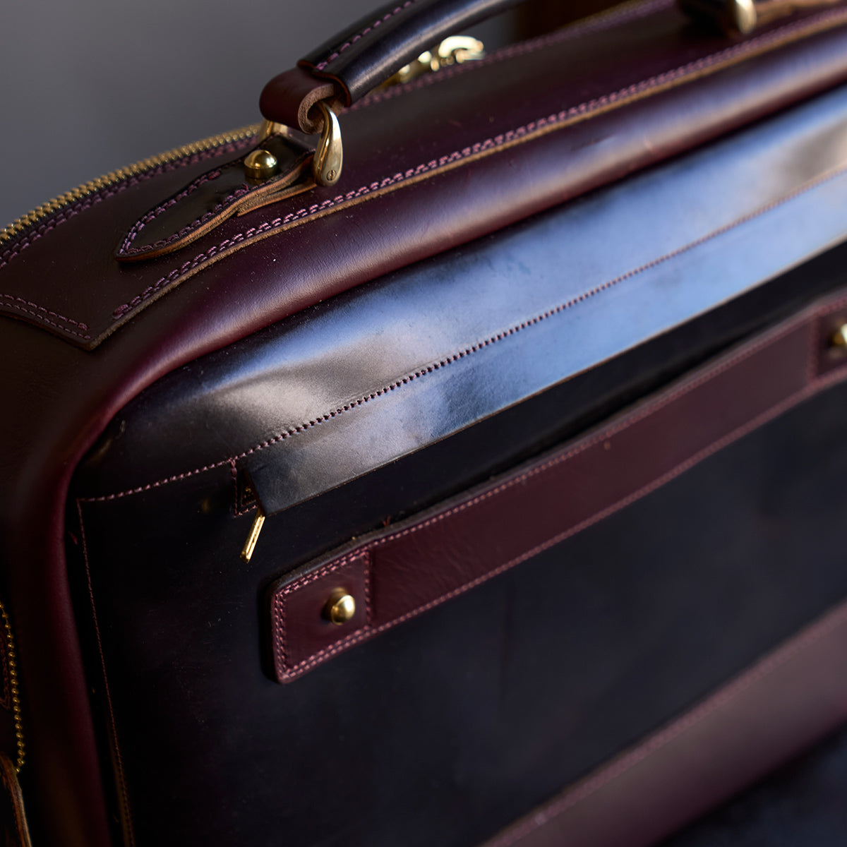 No.541 Chicago Shell Briefcase | Horween® No.16 (x1)