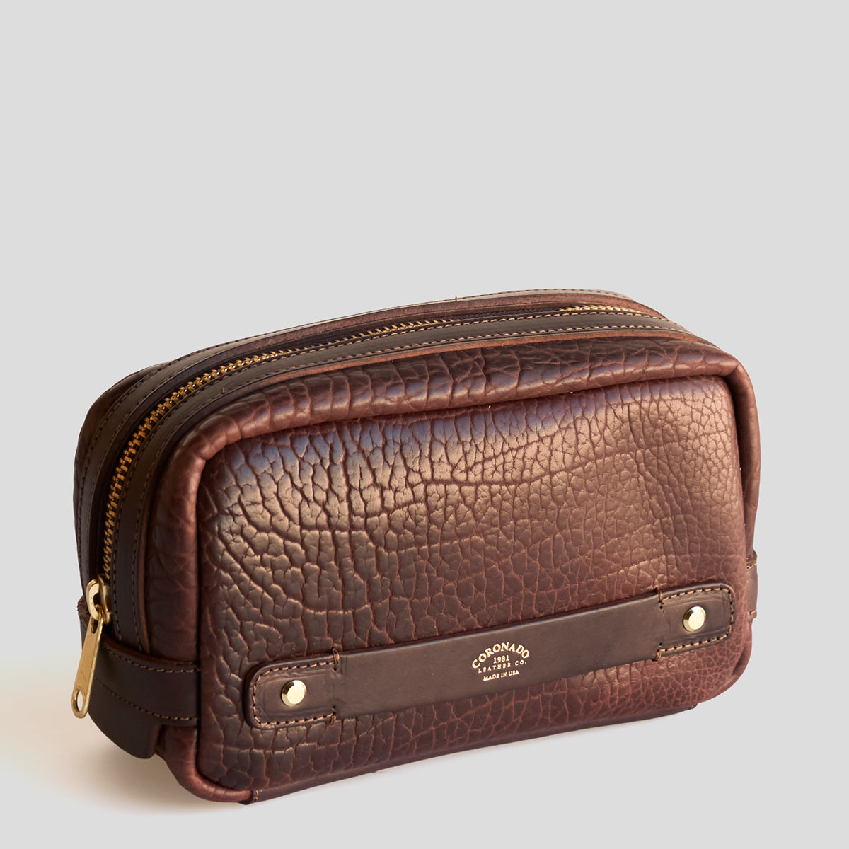 NO.590 Bison Travel Kit | Brown